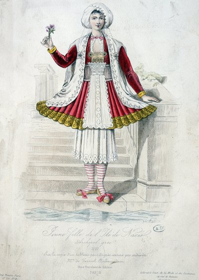 Chica de la isla de Naxos de Jacques Grasset de Saint Sauveur