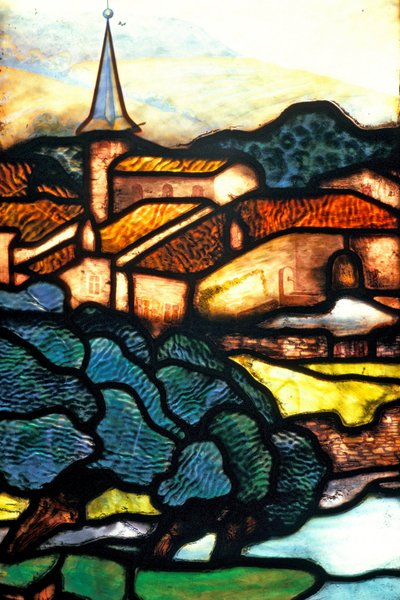 Nancy (departamento 54), Art Nouveau, Cámara de Comercio e Industria, vitrales de Jacques Gruber de Jacques Gruber
