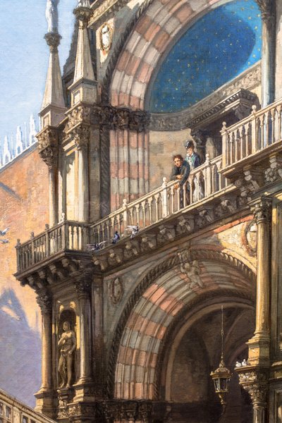 La Escalera de los Gigantes en Venecia de Jacques Guiaud