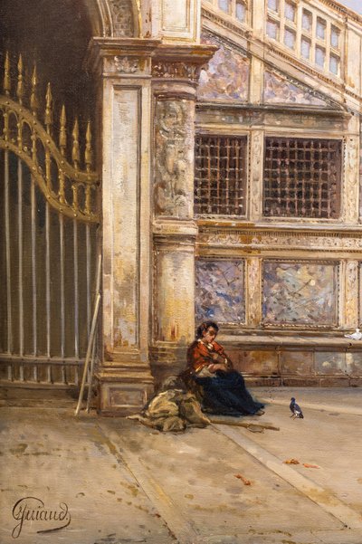 La Escalera de los Gigantes en Venecia de Jacques Guiaud