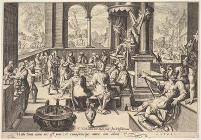 Alegoría del Gobierno de un Rey Infantil de Jacques II de Gheyn