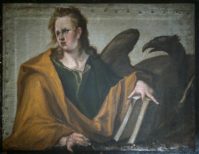 San Juan Evangelista, 1588 de Jacques II de Gheyn