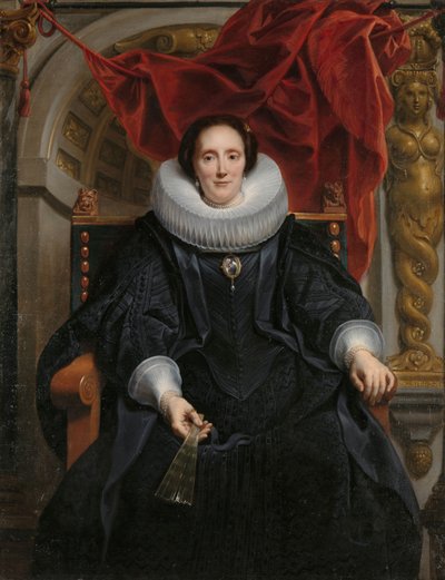 Retratos de Rogier Le Witer y su esposa, Catharina Behaghel
Retrato de Catharina Behaghel, esposa de Rogier Le Witer de Jacques Jordaens