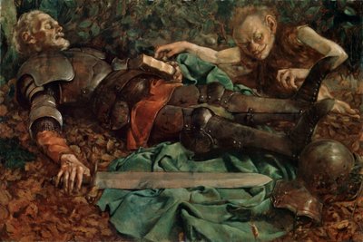 El caballero herido de Jacques Laudy