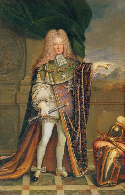 Retrato de René de Froulay, conde de Tesse, hacia 1703 (óleo sobre lienzo) de Jacques Laumosnier