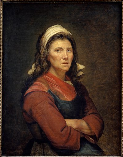 Una hortelana de Jacques Louis David