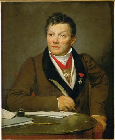 Alexandre Lenoir, fundador del Musee des Monuments Francais ... de Jacques Louis David