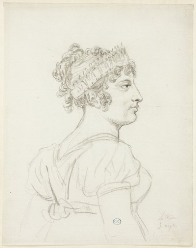 Busto de Carolina Bonaparte, Princesa Murat, Reina de Nápoles de Jacques Louis David