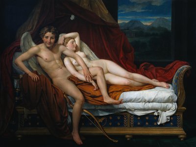Cupido y Psique de Jacques Louis David