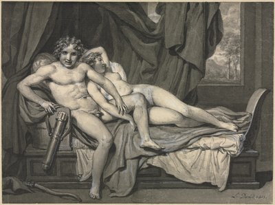 Cupid and Psyche de Jacques Louis David