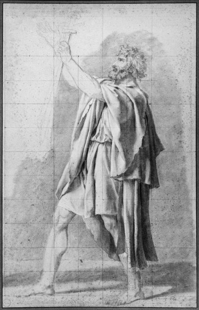 Padre de los Horacios, estudio para 