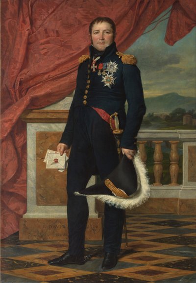 General Etienne-Maurice Gerard de Jacques Louis David