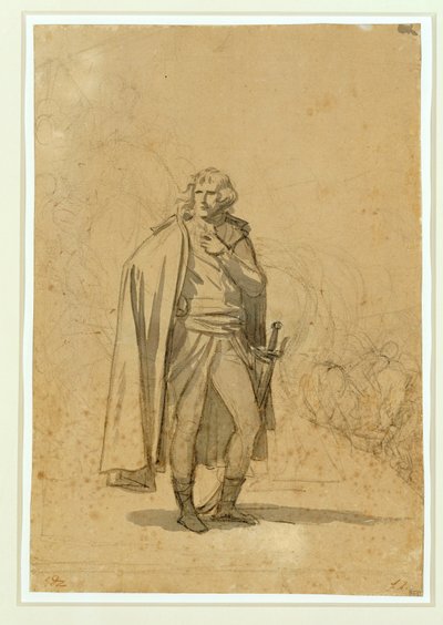 Le General Bonaparte debout ... de Jacques Louis David