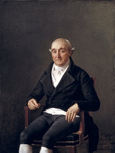 Retrato de Cooper Penrose, 1802 de Jacques Louis David