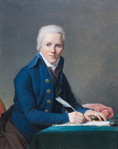 Retrato de Jacobus Blauw de Jacques Louis David