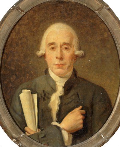 Retrato de Jean Sylvain Bailly 1736-1793, c. 1790 de Jacques Louis David