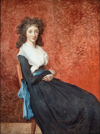 Retrato de Madame Charles Louis Trudaine de Jacques Louis David