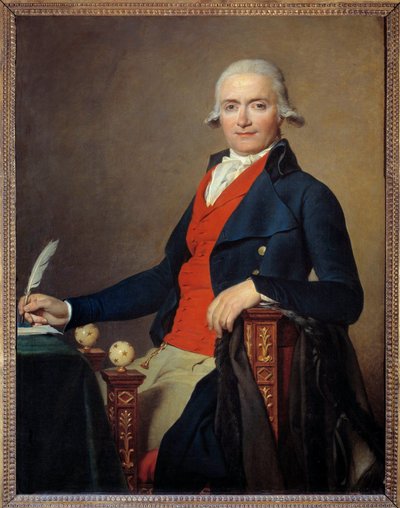 Retrato del ministro Gaspard Meyer (1749-1799) de Jacques Louis David