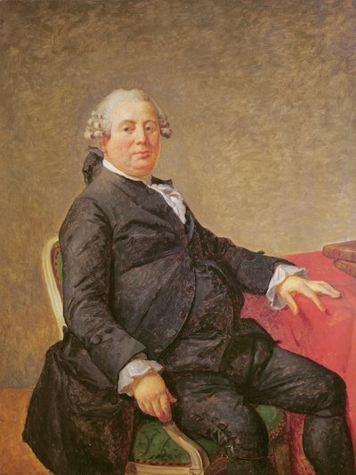 Retrato de Philippe-Laurent de Joubert (1729-82) de Jacques Louis David