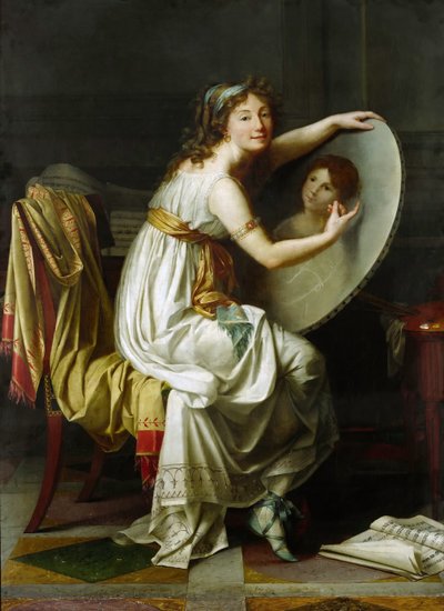 Retrato de Rose Adélaïde Ducreux de Jacques Louis David