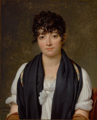 Retrato de Suzanne Le Peletier de Saint-Fargeau de Jacques Louis David
