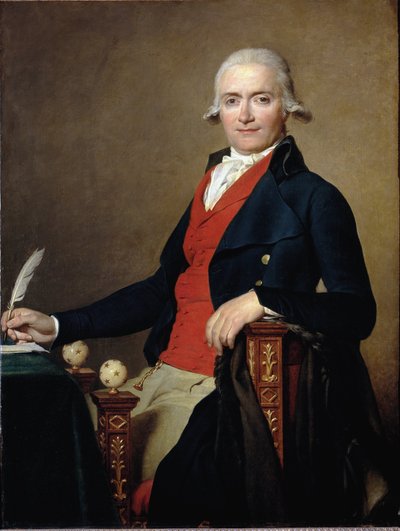 Retrato del Ministro Gaspard Meyer de Jacques Louis David