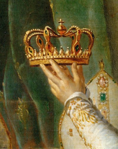 La coronación de Napoleón en Notre-Dame ... de Jacques Louis David