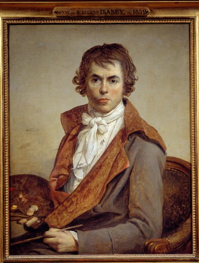 Autorretrato de Jacques Louis David (1748-1825) de Jacques Louis David