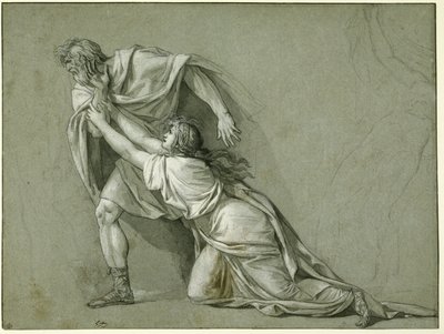 La partida de Marco Atilio Régulo hacia Cartago de Jacques Louis David