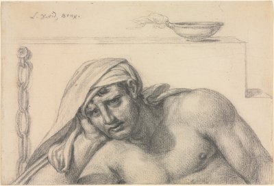 El prisionero, 1819 de Jacques Louis David