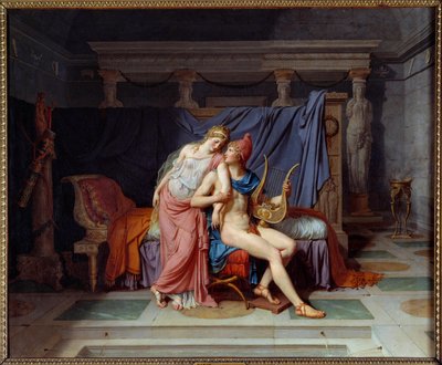 El amor de París y Helena de Jacques Louis David