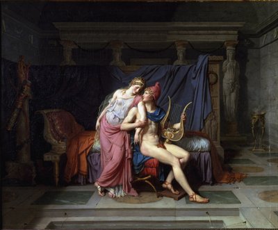 Los amores de París y Helena de Jacques Louis David