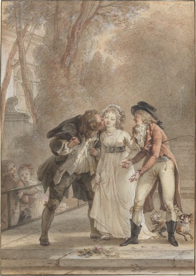 Beso prestado de Jacques Louis François Touzé