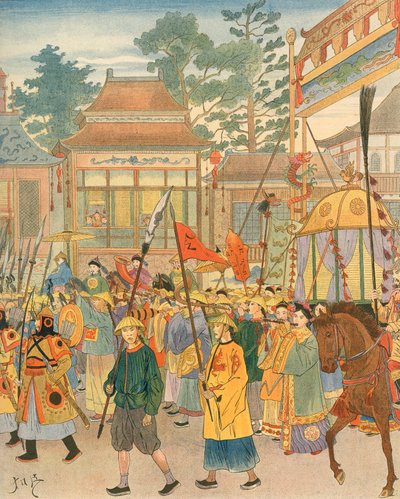 China - Canción nacional de Jacques Marie Gaston Onfray de Breville (Job)