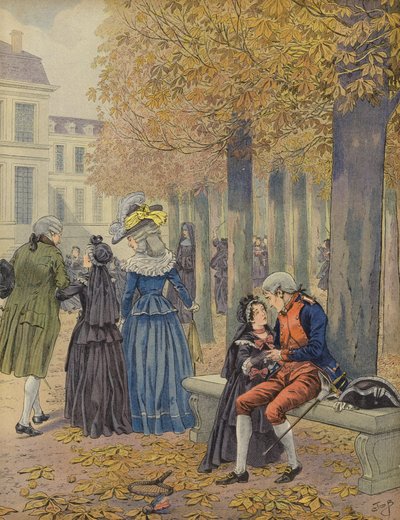 Napoleón y su hermana Elisa de Jacques Marie Gaston Onfray de Breville (Job)