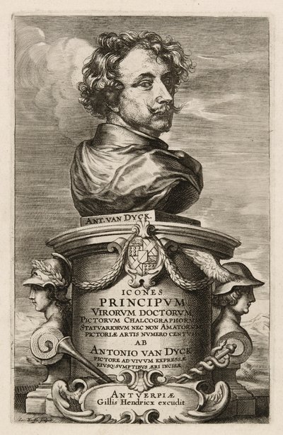 Portada de la "Iconografía" de Jacques Neeffs