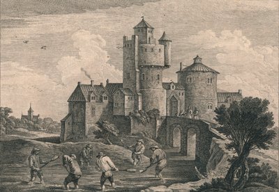 El castillo de Teniers de Jacques Philippe Le Bas