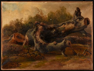 Árbol cortado de Jacques Raymond Brascassat