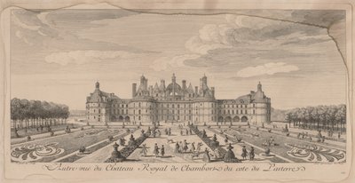 Chateau Chambord desde los jardines de Jacques Rigaud