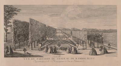 Jardín de Flores del Castillo Rambouillet de Jacques Rigaud