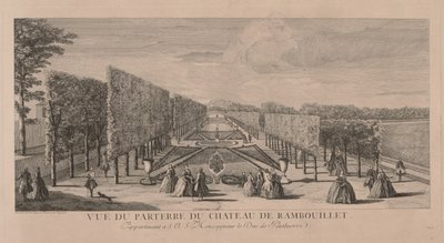 Jardín de flores del Château de Rambouillet de Jacques Rigaud