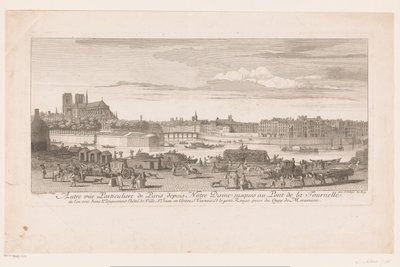 Vista de Parijs desde Notre Dame hasta el Puente de la Tournelle
Vista de París desde Notre Dame hasta el Pont de la Tournelle (...) tomada desde el Quai de Miramion (título en el objeto) de Jacques Rigaud