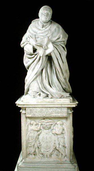 Monumento al Cardenal Pierre de Berulle (1575-1629) de la Capilla Carmelita en París de Jacques Sarazin