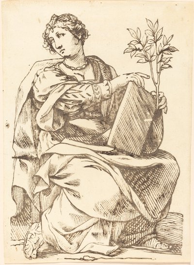 Sibylla Agrippa de Jacques Stella