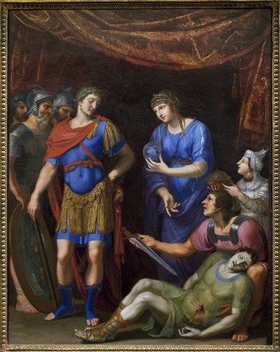 La muerte de Marco Antonio de Jacques Stella