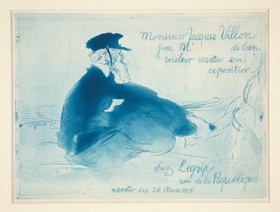 El cazador de pájaros de Jacques Villon