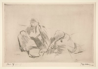 Los territoriales (Los secretarios del consejo local) de Jacques Villon