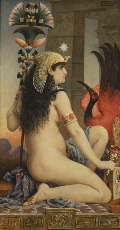 Mujer egipcia, 1875 de Jacques Wagrez