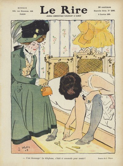 Ilustración para Le Rire de Jacques Wely