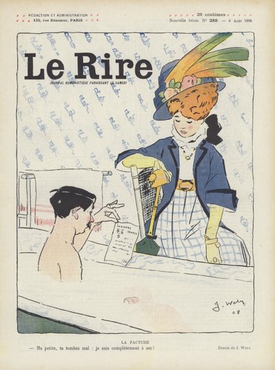 Ilustración para Le Rire de Jacques Wely